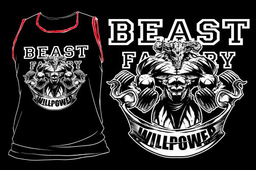  Tenue de sport homme Taureau en polyester - Ref 470093