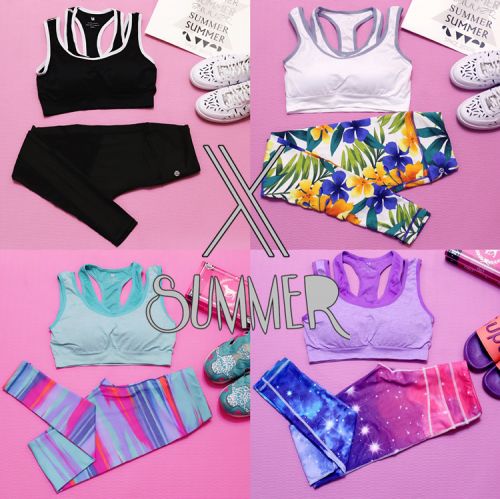  Tenue de sport femme LA BLONDE en coton - Ref 470178