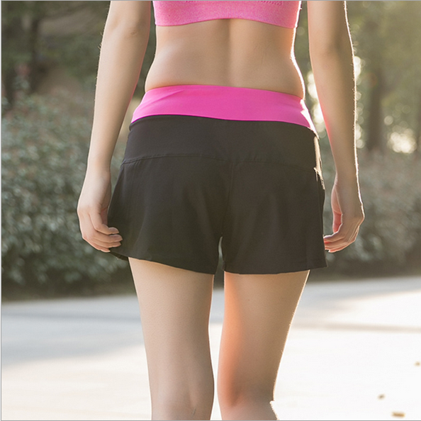 Tenue de sport femme pro sport shorts en nylon - Ref 470353