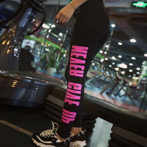  Tenue de sport femme Pantalon de lettre en nylon - Ref 470404