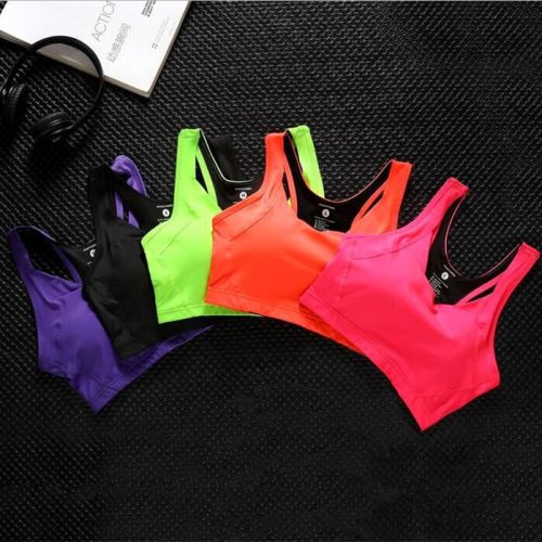 Tenue de sport femme Sugan soutien-gorge serré en nylon - Ref 470497