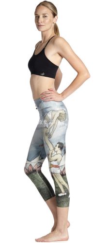 Tenue de sport femme DREAM impression en spandex - Ref 470636