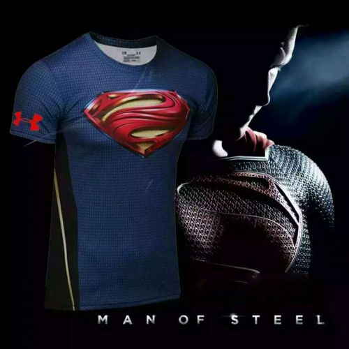  Tenue de sport uniGenre impression M Superman en LYCRA Lycra - Ref 470934