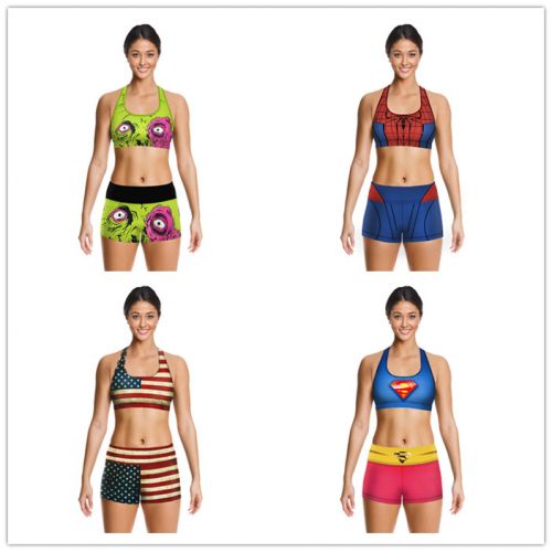  Tenue de sport femme en spandex - Ref 472129