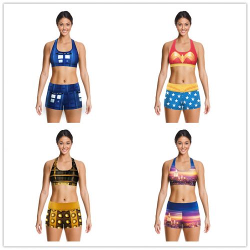  Tenue de sport femme en spandex - Ref 472130