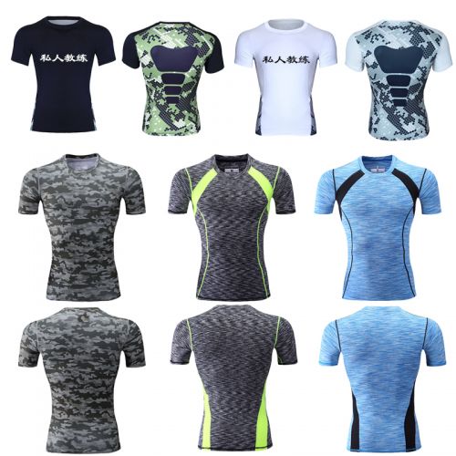  Tenue de sport homme COCO série en spandex - Ref 472181