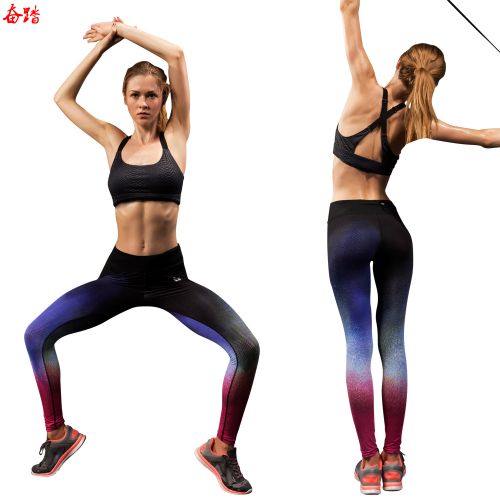  Tenue de sport femme en spandex - Ref 472217
