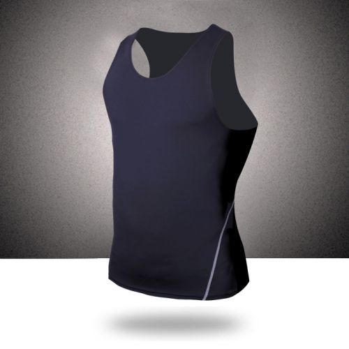 Tenue de sport homme Fitness gilet en nylon - Ref 472375