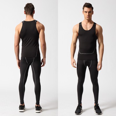 Tenue de sport homme MH Set en spandex - Ref 472389