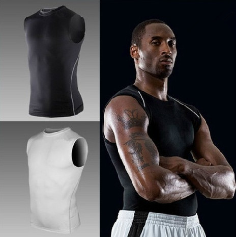 Tenue de sport homme PRO gilet serré en polyester - Ref 472590