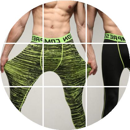  Tenue de sport homme AMXN en polyester - Ref 472614