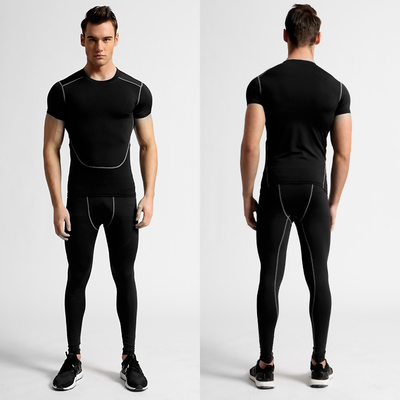 Tenue de sport homme MH Set en spandex - Ref 472723