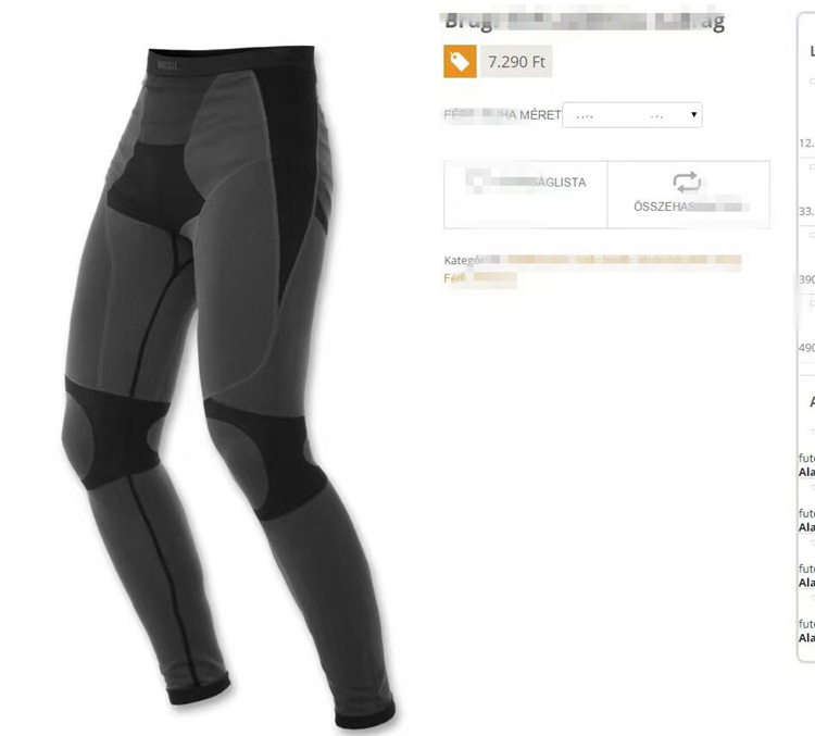  Tenue de sport homme STORE en LYCRA Lycra - Ref 472745