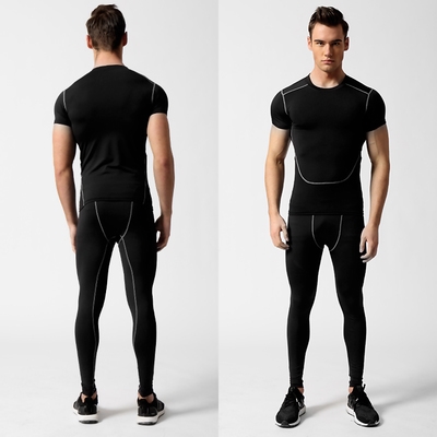 Tenue de sport homme MH Set en spandex - Ref 473399