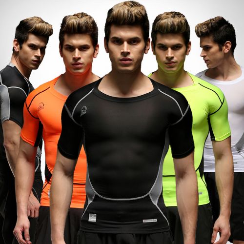 Tenue de sport homme VANSYDICAL Net combat à manches courtes JSY en LYCRA Lycra - Ref 473502