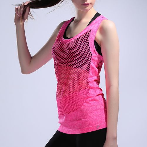 Tenue de sport femme HTLD veste en mesh en spandex - Ref 473579