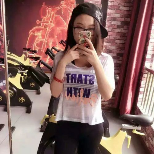  Tenue de sport femme blouse à manches courtes T en polyester - Ref 474916