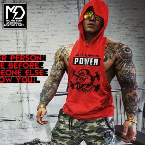  Tenue de sport homme MUSCLEDOG en coton - Ref 476335