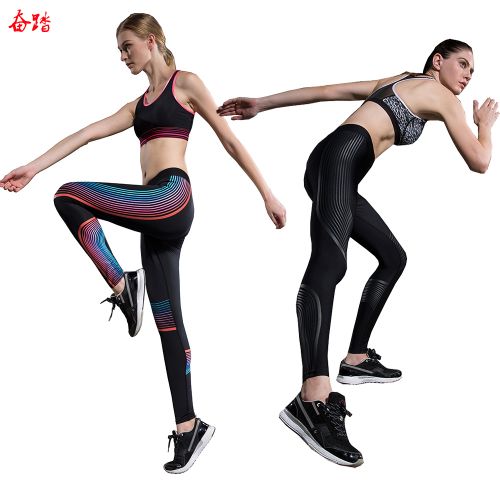  Tenue de sport femme en spandex - Ref 476386