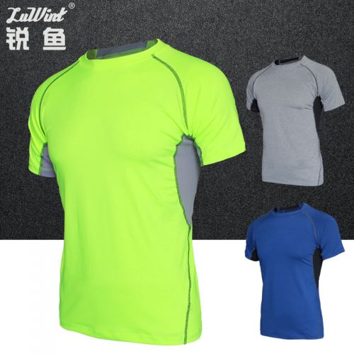  Tenue de sport homme LUWINT Modèle sort justaucorps à manches courtes en polyester - Ref 476708