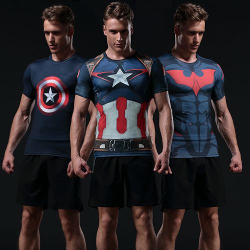 Tenue de sport homme Hero serré série en deux parties en polyester - Ref 476802