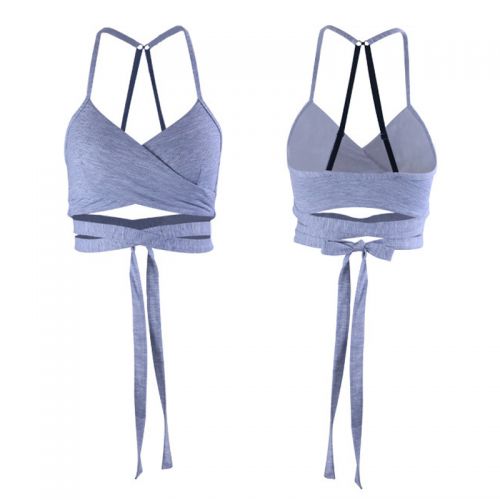 Tenue de sport femme SPORTBACK Réglable croix bretelles soutien-gorge - Ref 476876