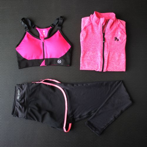 Tenue de sport femme ensemble en nylon - Ref 477029