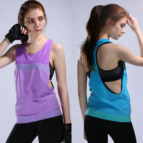 Tenue de sport femme HTLD gilet en spandex - Ref 477131