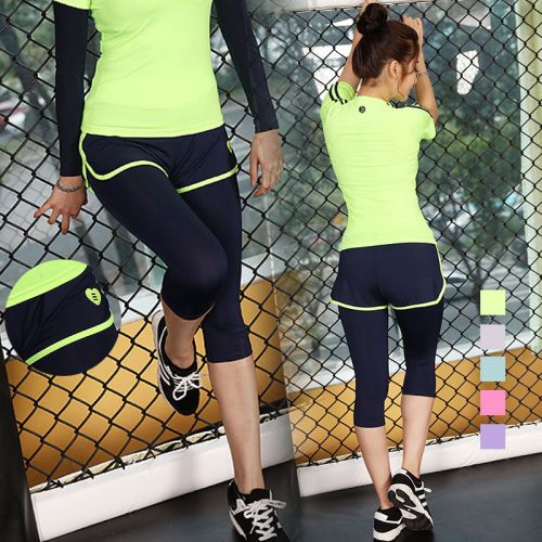  Tenue de sport femme Pantalon en nylon - Ref 477234