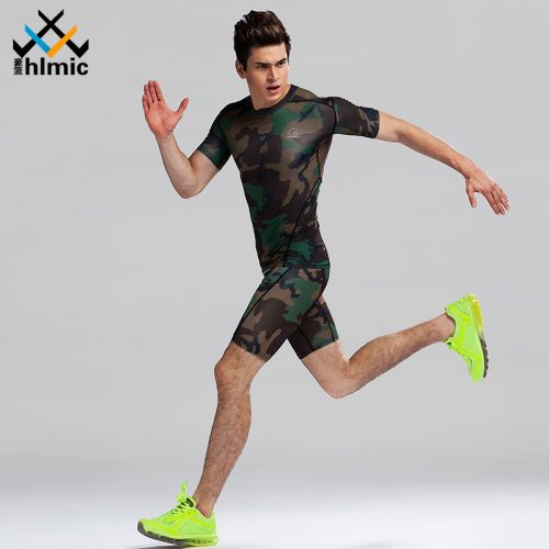  Tenue de sport homme HLMIC costume de camouflage en polyester - Ref 477566