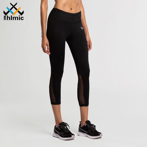 Tenue de sport femme HLMIC pantalon solide en nylon - Ref 477585