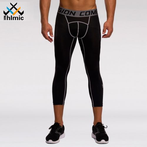 Tenue de sport homme HLMIC JSQFK- homme solide pantalon de Modèle en nylon - Ref 477586