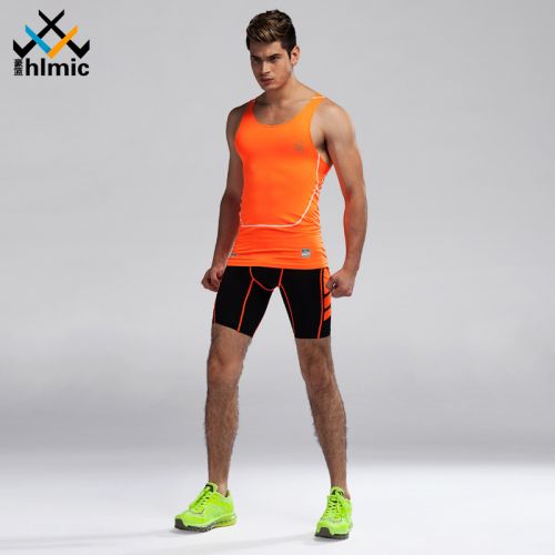  Tenue de sport homme HLMIC paragraphe BXTZ- Modèle unie veste costume en LYCRA Lycra - Ref 477589