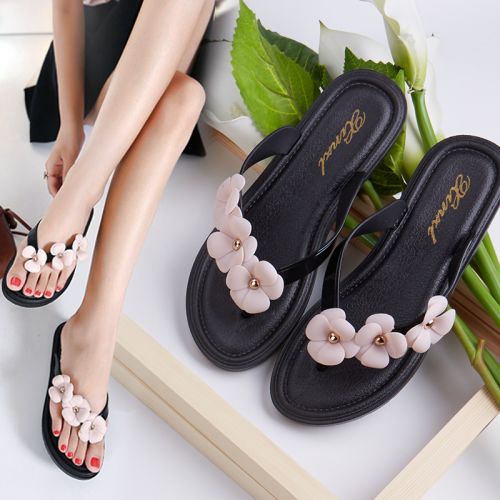 Tongs femme en plastique - semelle PVC Ref 2665768