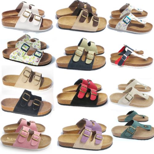 Tongs femme en couche de cuir premiere - semelle Compose a la fin Ref 2665788