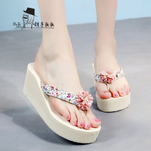 Tongs femme en tissu - semelle caoutchouc Ref 2665789