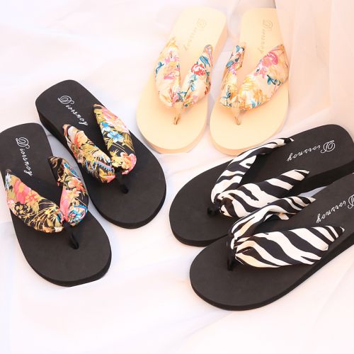 Tongs femme en satin - semelle TPR tendon Ref 2665819