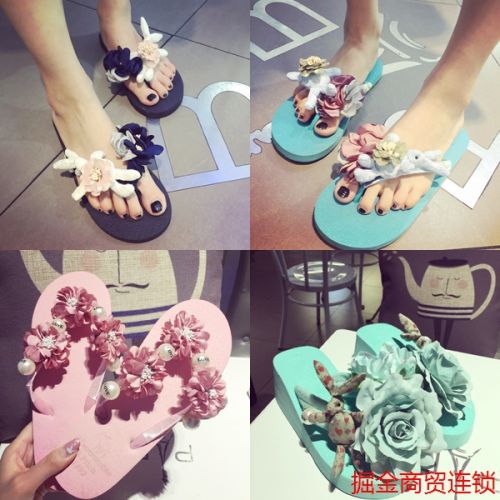 Tongs femme en plastique - semelle EVA Ref 2665823