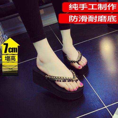 Tongs femme en PU - Ref 2665827