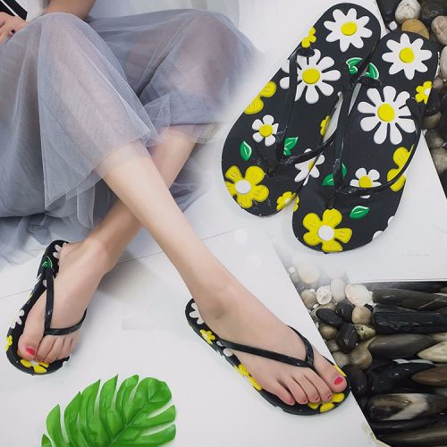 Tongs femme en PU - semelle caoutchouc Ref 2665869