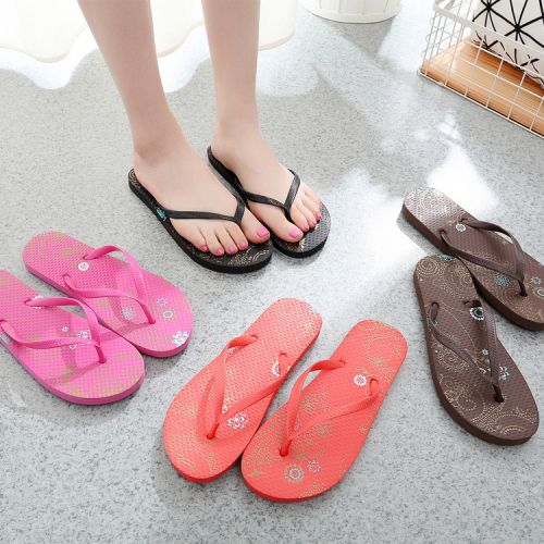 Tongs femme en plastique - semelle EVA Ref 2665900