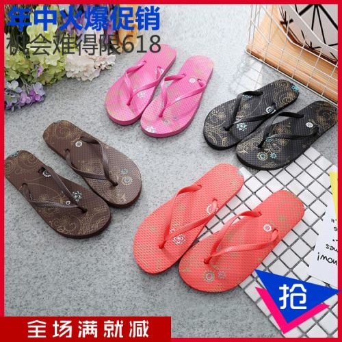 Tongs femme ELUNLANY en plastique - semelle PVC Ref 2665948