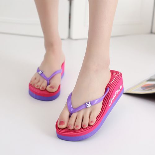 Tongs femme en fibre superfine - semelle EVA Ref 2665977