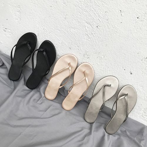 Tongs femme en PU - Ref 2666009