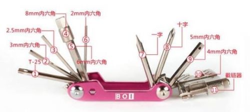 Tournevis pour réparation vélo ROSWHEEL - Ref 2296291