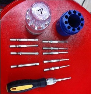 Tournevis pour réparation vélo RUSUOO - Ref 2298175