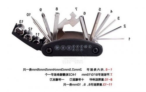 Tournevis pour réparation vélo - Ref 2300289