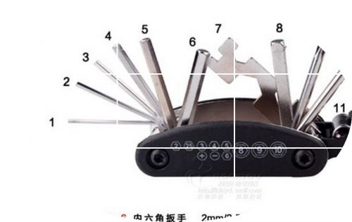 Tournevis pour réparation vélo - Ref 2300370