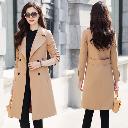 Trench pour femme FLOWER LU en Polyester - Ref 3225627