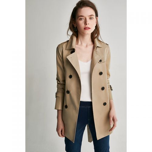 Trench pour femme en Coton - Ref 3225670